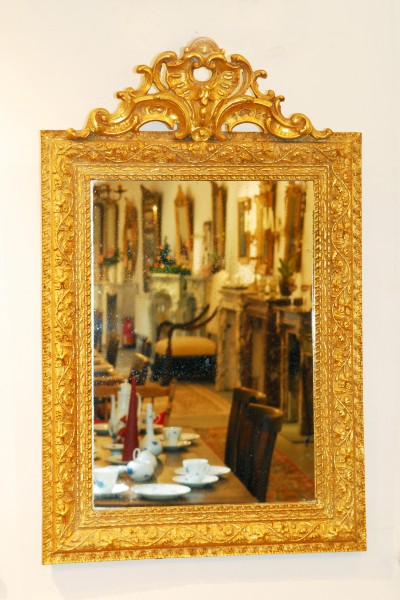 antiker spiegel goldrahmen 20. jahrhundert raum kaiserslautern